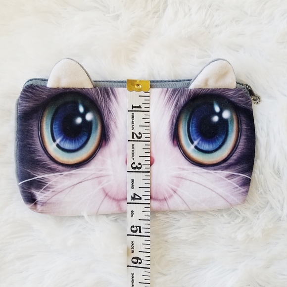 Cat Face Coin Purse - Picture 3 of 6